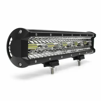

TRIPLE ROW 15INCH 300W LED WORK LIGHT BAR SPOT FLOOD COMBO OFFROAD DRIVING TRUCK