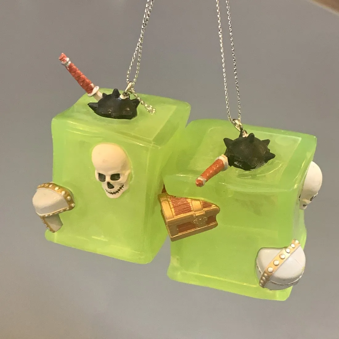 Role Playing Toys Keychains Toys Collectibles Gelatinous Cube Cube Miniatures D20