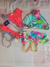 1 ~ 14Y chicas traje de baño de alta calidad niñas traje de baño dos piezas set de Bikini de niños Biquini Infantil traje de baño para children-ST108mix