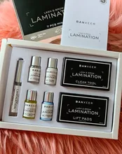 BANXEER-Kit de levantamiento de cejas y pestañas, 2 en 1 extensiones de pestañas, mejora el estilo para un rizado permanente semipermanente