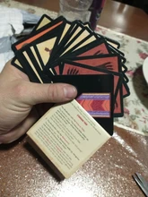 Juego de mesa con reglas en inglés para toda la familia, juego de cartas divertido, 24 cartas, juego de mesa