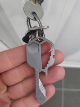 24 En 1 EDC inoxidable Acero Mini multifuncional destornillador en forma de llave ranurado destornilladores de llavero bolsillo herramienta de reparación