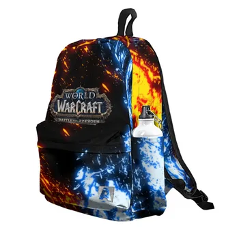 

Рюкзак 3D с принтом «BATTLE» для мальчиков и девочек, для работы в школе, для путешествий с ноутбуком, водонепроницаемый