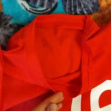 Camiseta de manga corta de algodón para parejas, ropa con corazón impreso para parejas, camiseta informal de Navidad, Top holgado de marca