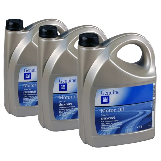 Engine Oil General Motors Dexos Longlife 5W30 5L Made In EU, 60% OFF