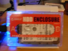 HDD Enclosure Case Stickers External-Hard-Drive-Case DIY Transparent SATA USB3.0 7-9.5mm