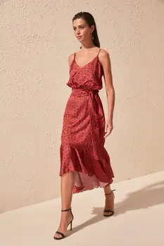 

Trendyol Polka Dot Printed Dress TPRSS20EL0789
