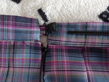 Minifaldas Harajuku de estilo coreano para mujer, faldas Kawaii a la moda, de cintura alta, falda escocesa plisada