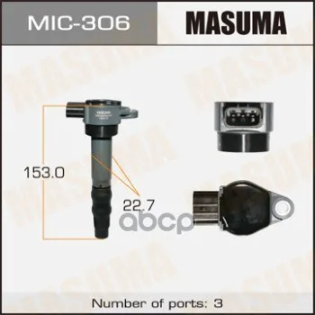 Катушка Зажигания Masuma Mic306 Masuma арт. MIC306