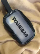 FUDEAM-bolsa de viaje de PU para mujer, neceser de PVC impermeable, transparente, portátil, para maquillaje