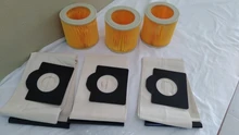 Filtros de polvo de aire para Karcher, piezas de aspiradoras, cartucho, filtro HEPA, WD2250, WD3.200, MV2, MV3, WD3, karcher, partes del filtro