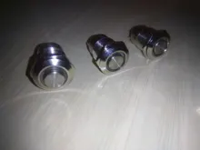 LANBOO 12mm Metal waterproof momentary small push button switch