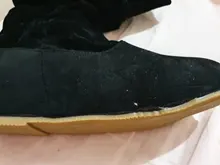 Botas de media pantorrilla con punta redonda para mujer, zapatos planos elegantes, botas de nieve, temporada otoño, TR854991