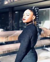 Microlinks-extensiones de cabello brasileño Afro para mujeres negras, cabello virgen 100%, con punta recta, a granel, EverBeauty