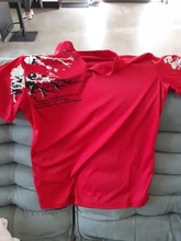 Dingshite-Camiseta de manga corta con cuello levantado para hombre, nueva moda