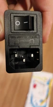 Fuse Connector-Plug Rocker-Switch Power-Socket Inlet Black Iec320 C14 Blue Green 