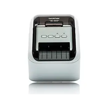 

Label printer QL800 300x600 dpi black color and BiancoBROTHER68.2