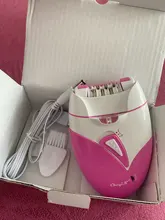 Depiladora eléctrica recargable para mujer, máquina de depilación con carga USB, afeitadora de Bikini para mujer, recortadora de piernas y cuerpo