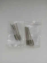 DRELD 8 unids/set de diamante de corte de cabeza puntas montados poco 2,35mm vástago de piedra de Jade tallado pulido para Dremel herramienta rotativa