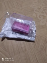 Caja de almacenamiento clara de 10/20/30 ranuras para broca de taladro eléctrico, soporte para limas rotativas, contenedor, accesorio herramienta de exhibición de uñas