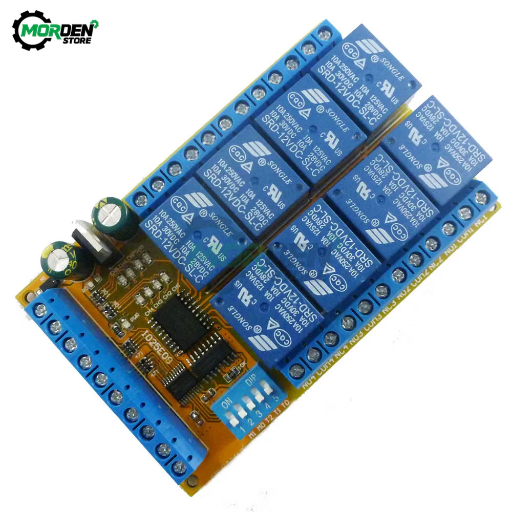 modulo de rele intertravamento modulo rele dc fonte alimentacao 04