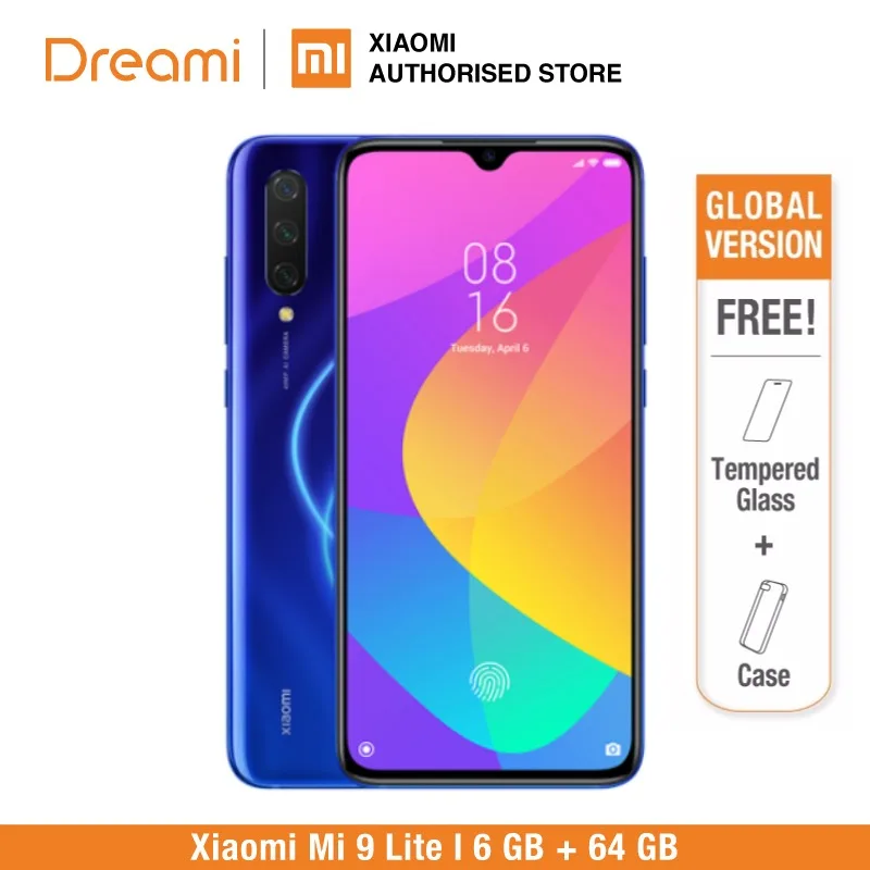 Глобальная версия Xiaomi mi 9 Lite 64 Гб rom 6 Гб ram() mi 9 lite64 ГБ, mi 9 lite, mi 9lite64