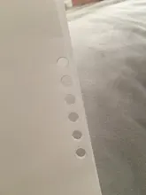 KW-trio-perforadora de papel de 6 agujeros, perforadora de Metal de mano, 5 hojas de capacidad, 6mm, para A4, A5, B5, cuaderno, diario de recortes, planificador