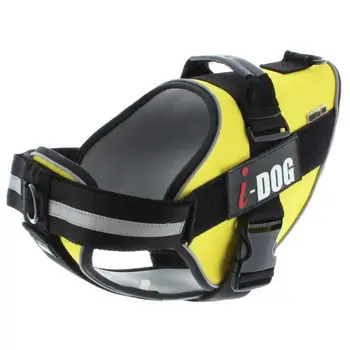 

Harness I DOG Néocity-Size M-Yellow and gray-For dogs