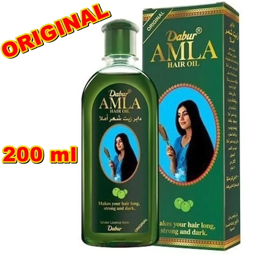 Масло для ухода за волосами Dabur Amla сильный волос оригинальный продукт быстрая