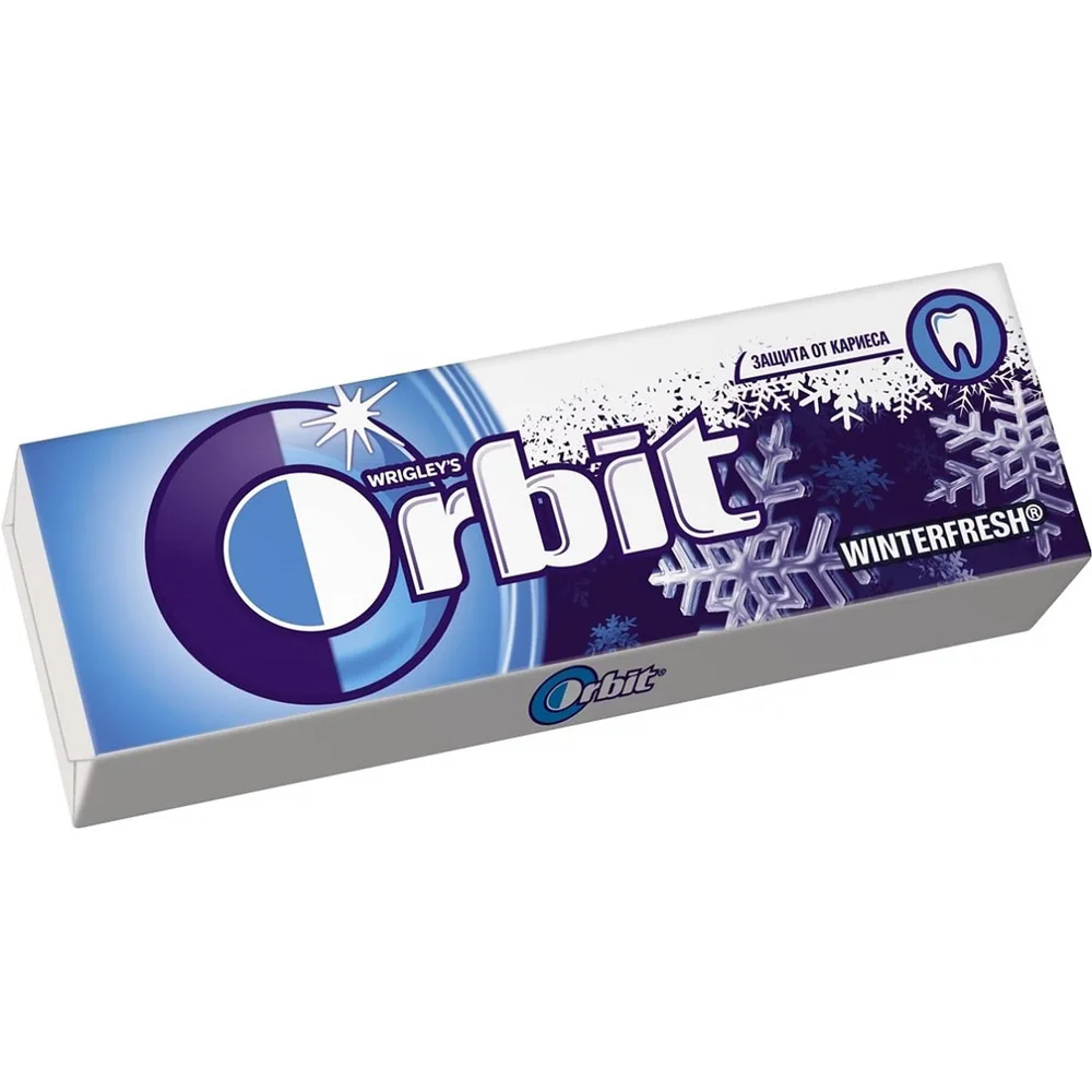 Orbit Winterfresh жевательная резинка мультипэк 10 пачек|Жевательная резинка| |