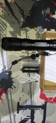 Powerful Tactical Flashlight - Super Zoom photo review