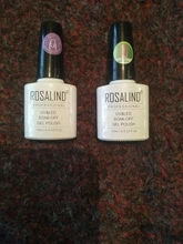 Gel Varnish Builder-Set Nail-Gel Permanent Poly ROSALIND Hybrid-Semi 10ml for Art