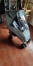 Chubasquero Universal impermeable para invierno, funda gruesa para lluvia, protección contra el viento, accesorios de cochecito de bebé, bastón, cochecito