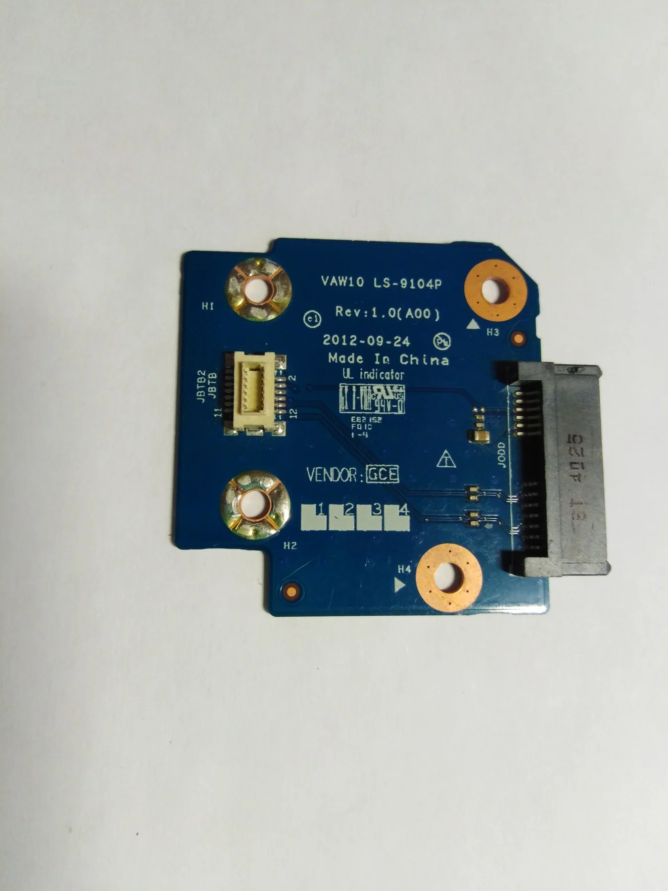 Плата SATA (VAW10 LS-9104P REV:1.0) для ноутбука Dell Inspiron 17R 3721/17R 5721/5735/5737/3721/3737 | Компьютеры и