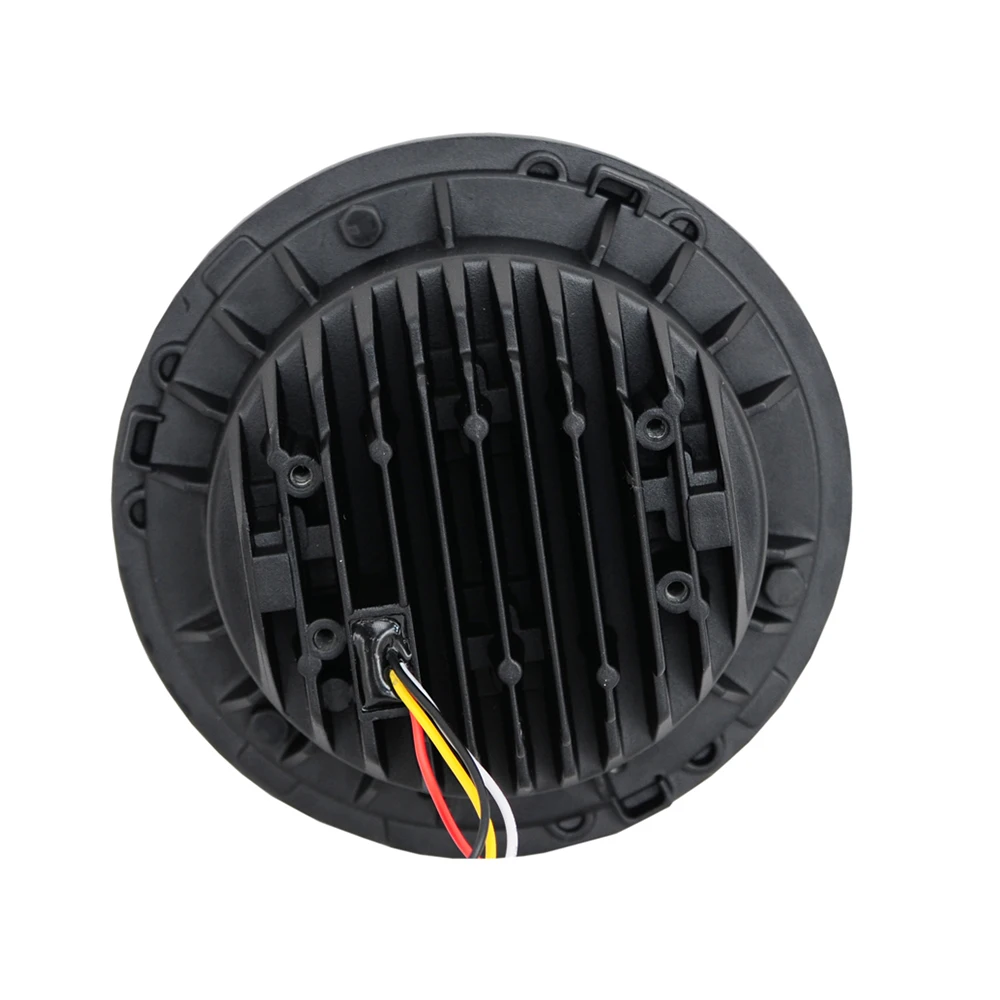 ECAHAYAKU 1pcs " Round 80W Led Driving Light with DRL Hola ring Waterproof IP67 for Lada Jeep Wrangler uaz4x4 Jungle Hunter