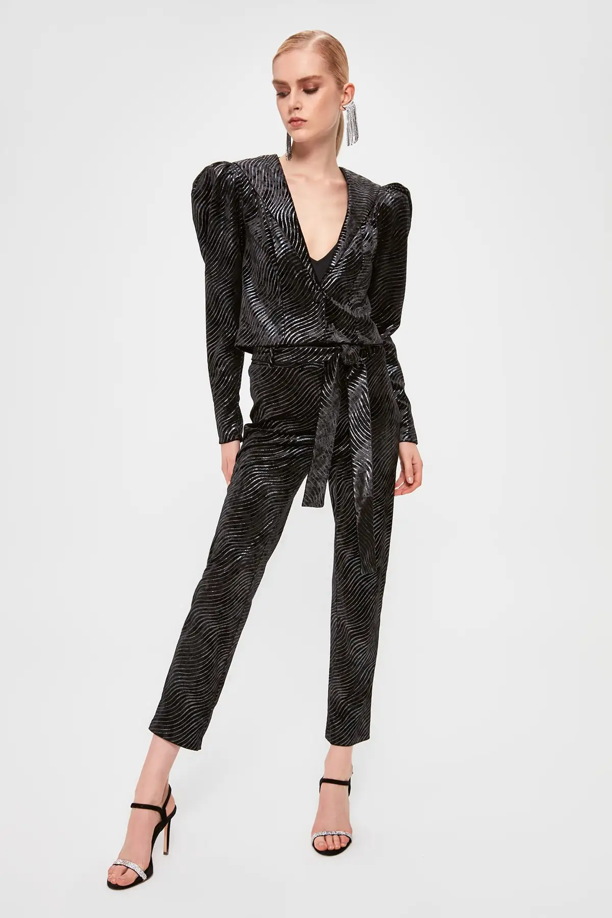 Trendyol арочные брюки TPRAW20PL0388