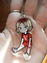 Llavero con anilla de voleibol para niño, Haikyuu, Anime Llavero bonito llavero de dibujos animados sleutelhanger 2020 nuevo llaveros Accesorios