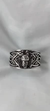 Anillo Vintage de plata fina con cola de zorro para hombre y mujer, Joyería de Halloween de fiesta Steampunk, regalos