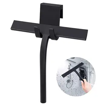 

Shower Squeegee Silicone Window Squeegee Streak-Free Shower Wiper With Wall Hanger No Drilling For Glass Cleaning