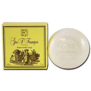 

Geo F Trumper Butter Milk Round Tablet Soap