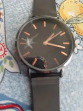 Reloj informal de cuarzo para hombre, cronógrafo sencillo de hora, con malla de acero inoxidable, # CL