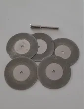 Mini disco de corte Dremel, herramienta rotativa de Muela de Diamante, hoja de sierra Circular, disco de diamante abrasivo