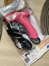 Herramientas de reparación de fusión de silicona, Mini Pistola de Pegamento Caliente DIY con palos de 7mm, 230V, 12(70)W, aprobado por la CE
