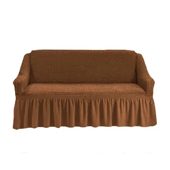 

Cover for triple sofa, Brown