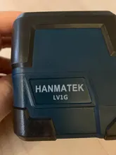 HANMATEK LV1G Laser Level green Cross Line Laser with Measuring Range 50ft, Self-Leveling