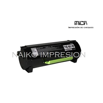

Lexmark MS310/ MS312/ MS410/ MS415/ MS510 MICR magnetic toner 50F2H00-502H