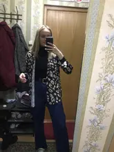 Satin Shirts Smock Loose Tops Blouse Casual Long-Sleeve Blusas Printing Women Vintage