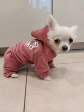 Coat Jumpsuit Clothing Puppy-Fleece Hoodie Apparel Pet-Dog Winter New Warm Velvet