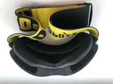 COPOZZ-Gafas de esquí con funda y lente amarilla, lentes de esquí esféricas antivaho, para esquiar, para hombre y mujer, gafas de nieve + lente + caja