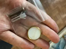 Furniture-Handles Door-Knobs Drawer Pulls Cupboard Shell-Resin Cabinet Kitchen Brass